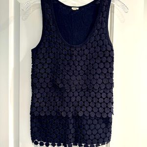 Sleeveless layered tank